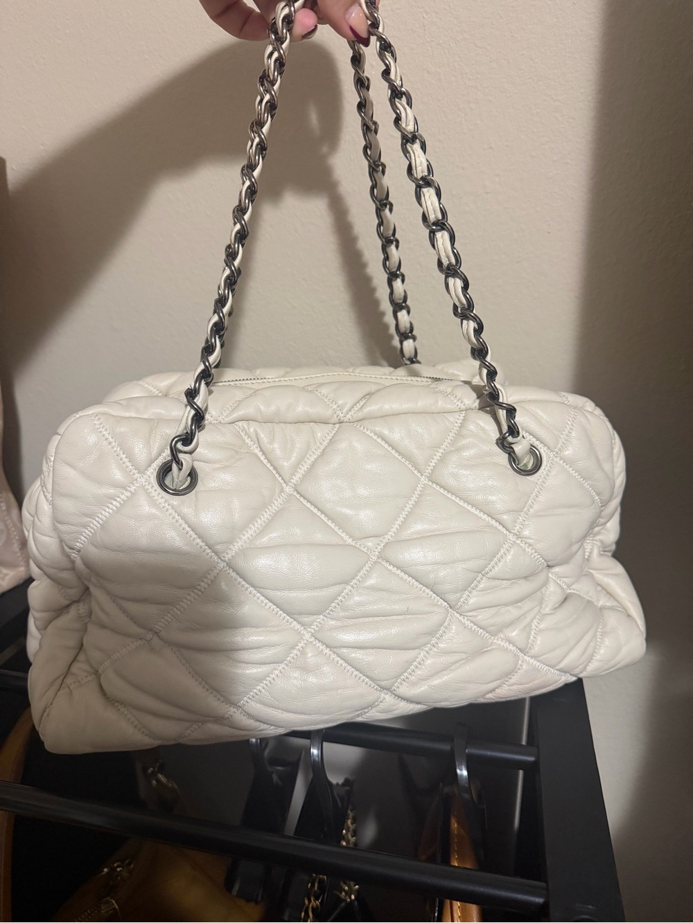 CC Bubble Bowler in cream color - Picture 4 of 9